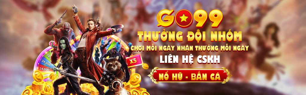 Thưởng đội nhóm mỗi ngày tại Go99